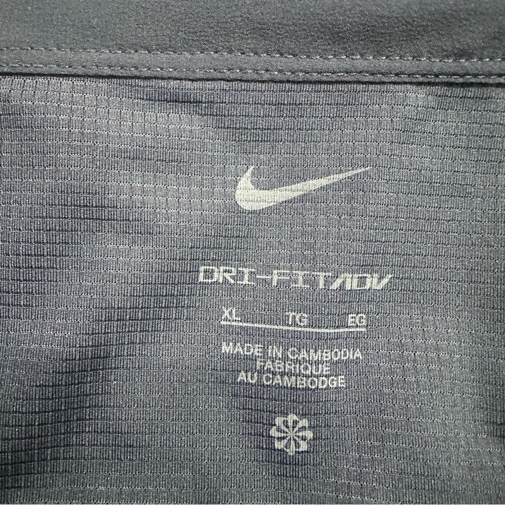 Nike Dri Fit ADV 2 Inch Running Shorts Mens XL Navy Blue Orange Swoosh - Picture 3 of 8